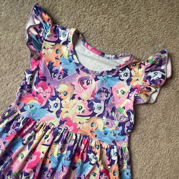 My Little Pony Dress-Very good used condition- Super cute! - Picture 2 of 9
